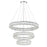 CWI Lighting Madeline Down Chandelier, Chrome 3C - 1044P32-601-R-3C