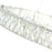 CWI Lighting Madeline Down Chandelier, Chrome 3C