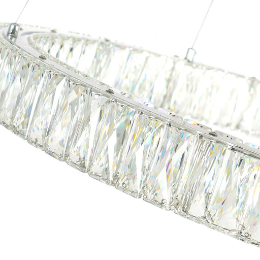CWI Lighting Madeline Down Chandelier, Chrome 3C