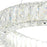 CWI Lighting Madeline Down Chandelier, Chrome 3C