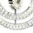 CWI Lighting Celina 20" Down Chandelier, Chrome