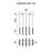 CWI Lighting Celina 26" Chandelier, Chrome
