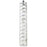 CWI Lighting Celina 32" Chandelier, Chrome