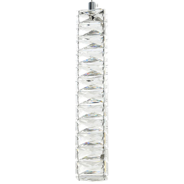 CWI Lighting Celina 32" Chandelier, Chrome