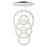 CWI Lighting Celina 34" Down Chandelier, Chrome - 1046P34-6-601