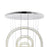 CWI Lighting Celina 34" Down Chandelier, Chrome