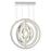 CWI Lighting Celina 37" Down Chandelier, Chrome - 1046P37-6-601