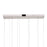 CWI Lighting Celina 43" Chandelier, Chrome