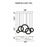 CWI Lighting Celina 43" Chandelier, Chrome
