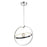 CWI Lighting Colette 17" Chandelier, Chrome - 1054P17-601