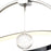 CWI Lighting Colette 17" Chandelier, Chrome