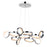 CWI Lighting Colette 28" Chandelier, Chrome - 1054P28-601