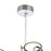 CWI Lighting Colette 31" Chandelier, Chrome