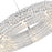 CWI Lighting Veronique 8 Light Down Chandelier, Chrome