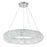 CWI Lighting Veronique 12 Light Down Chandelier, chrome