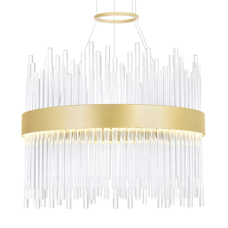 CWI Lighting Genevieve 16" Chandelier, Medallion Gold