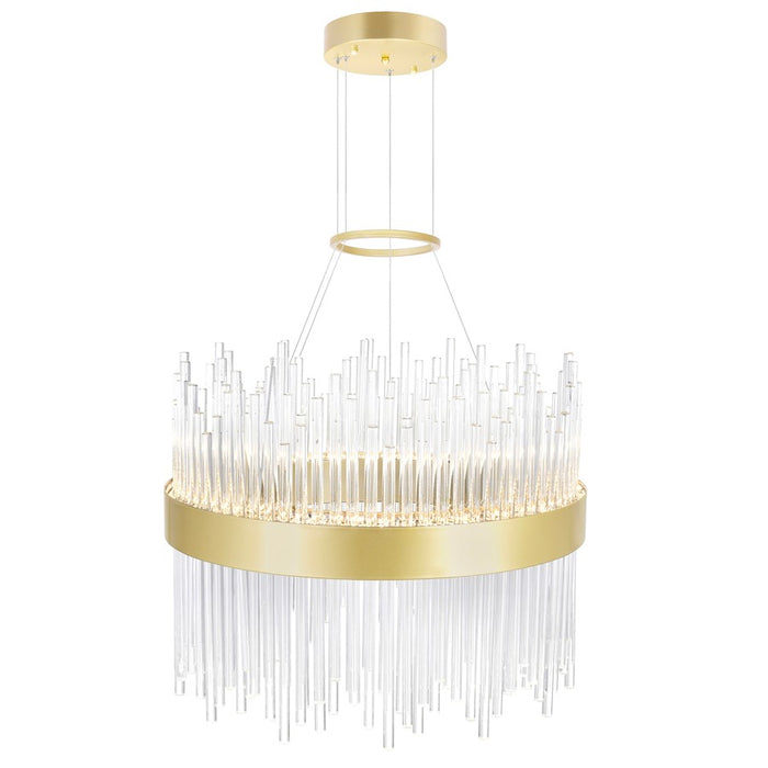 CWI Lighting Genevieve 16" Chandelier, Medallion Gold