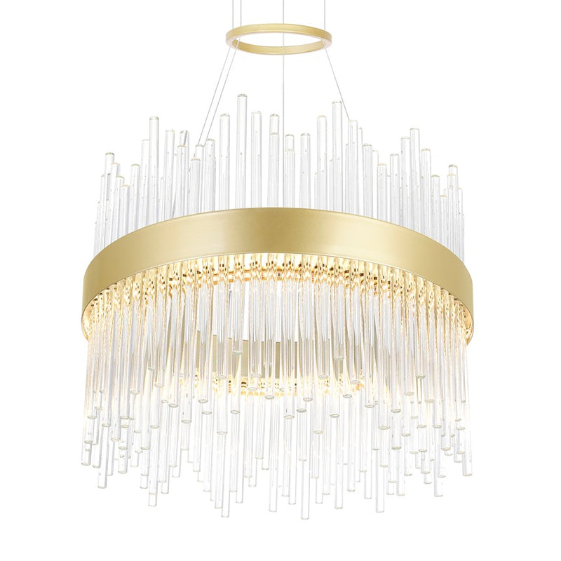CWI Lighting Genevieve 16" Chandelier, Medallion Gold
