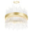 CWI Lighting Genevieve 16" Chandelier, Medallion Gold