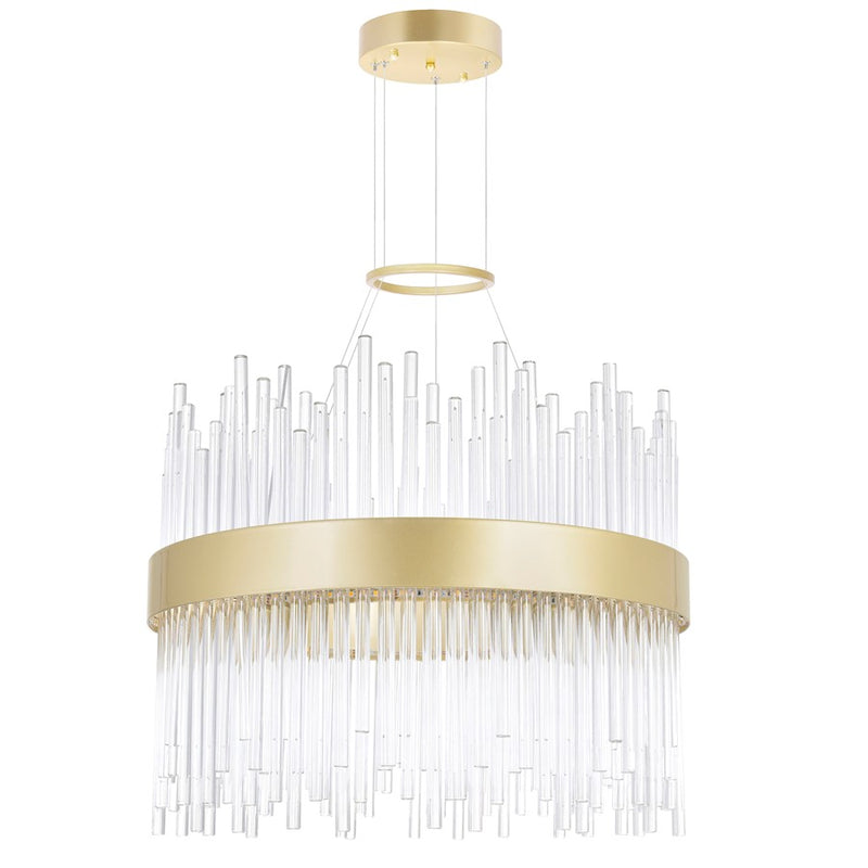 CWI Lighting Genevieve 16" Chandelier, Medallion Gold