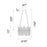 CWI Lighting Genevieve 16" Chandelier, Medallion Gold