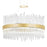 CWI Lighting Genevieve 24" Chandelier, Medallion Gold