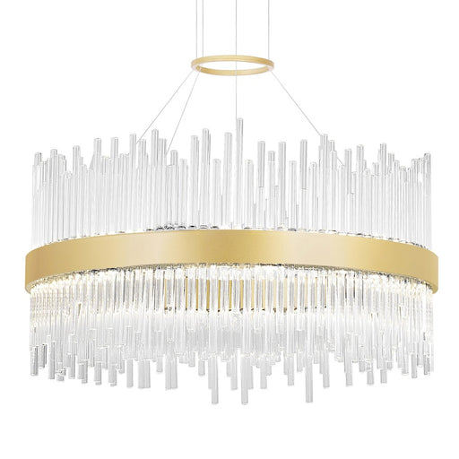 CWI Lighting Genevieve 24" Chandelier, Medallion Gold