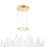 CWI Lighting Genevieve 24" Chandelier, Medallion Gold