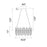 CWI Lighting Genevieve 24" Chandelier, Medallion Gold