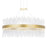 CWI Lighting Genevieve 32" Chandelier, Medallion Gold