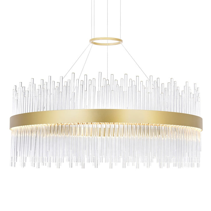 CWI Lighting Genevieve 32" Chandelier, Medallion Gold
