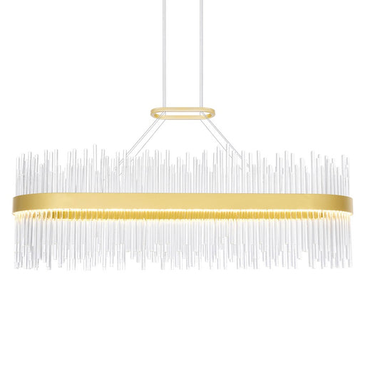 CWI Lighting Genevieve 39" Chandelier, Medallion Gold