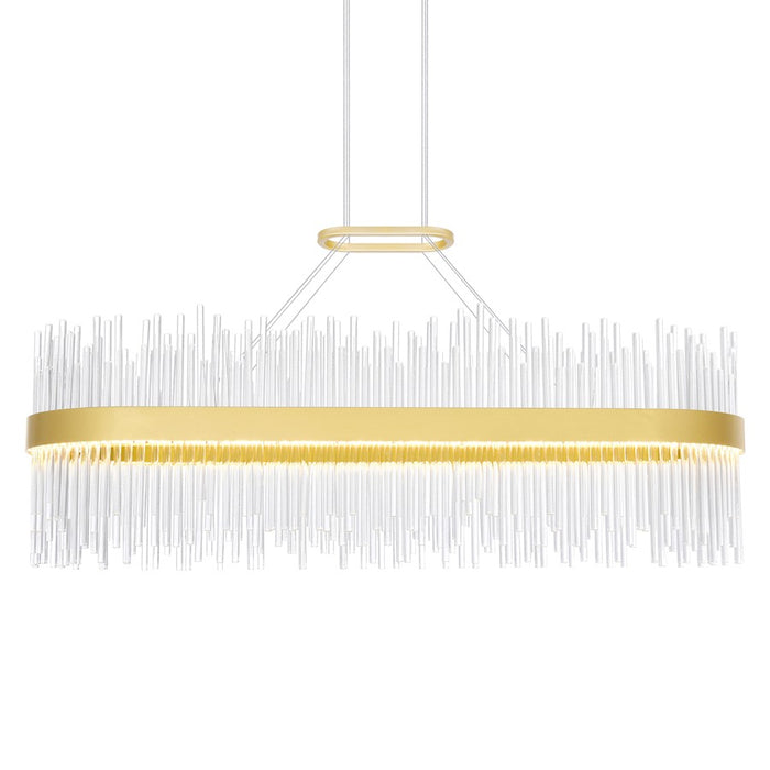 CWI Lighting Genevieve 39" Chandelier, Medallion Gold