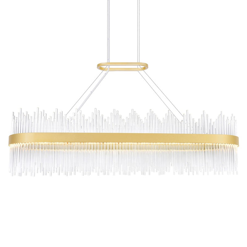 CWI Lighting Genevieve 47" Chandelier, Medallion Gold