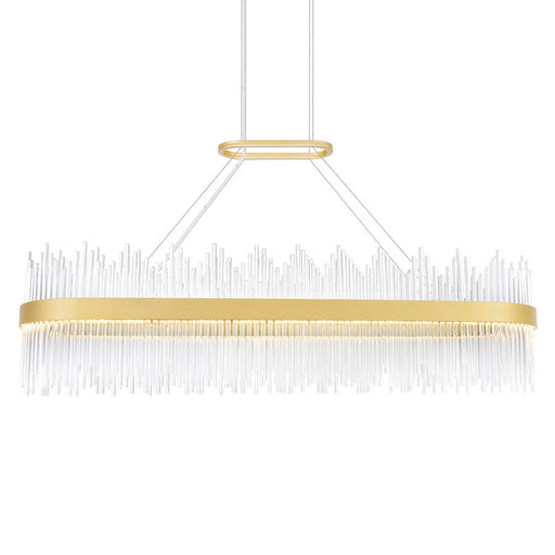 CWI Lighting Genevieve 47" Chandelier, Medallion Gold