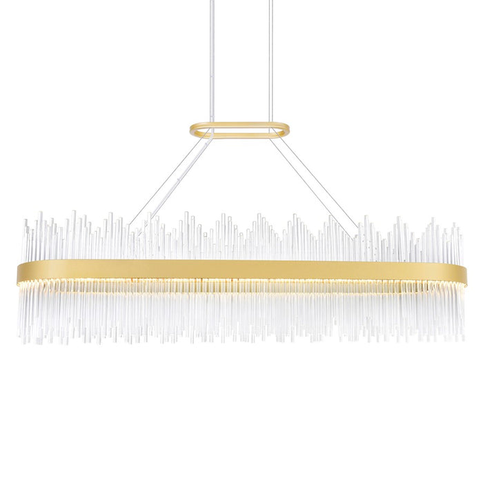 CWI Lighting Genevieve 47" Chandelier, Medallion Gold