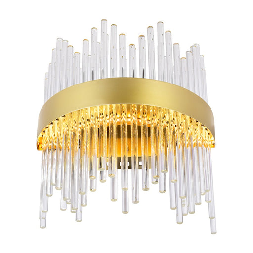 CWI Lighting Genevieve 12" Wall Light, Medallion Gold