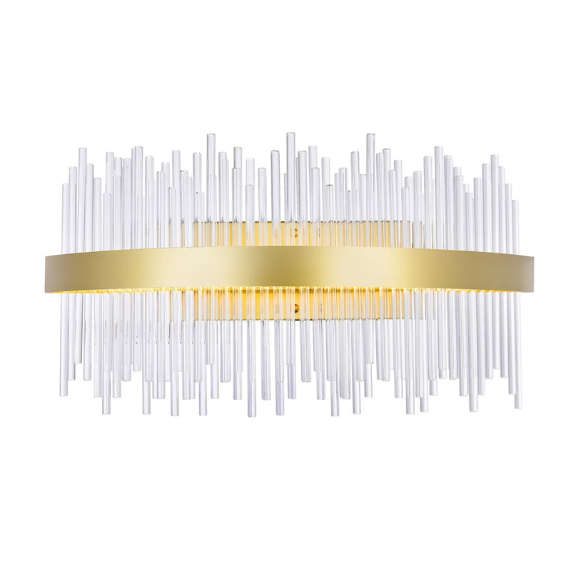 CWI Lighting Genevieve 24" Wall Light, Medallion Gold
