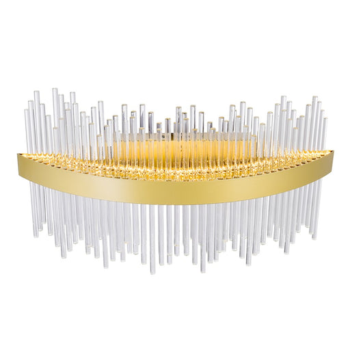 CWI Lighting Genevieve 24" Wall Light, Medallion Gold