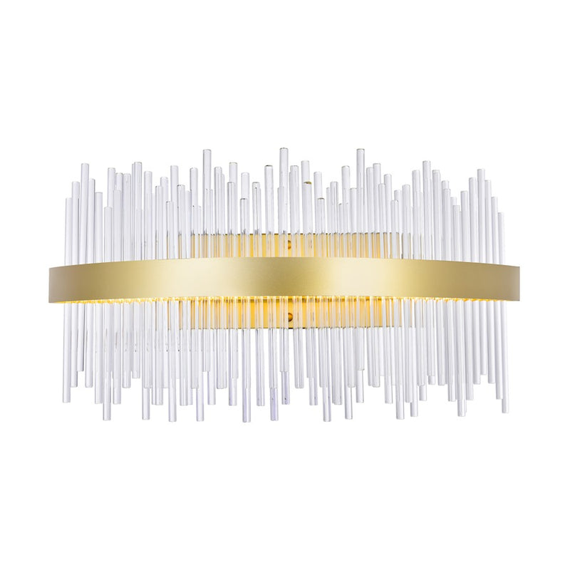 CWI Lighting Genevieve 32" Wall Light, Medallion Gold