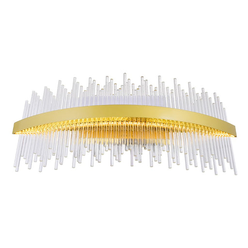 CWI Lighting Genevieve 32" Wall Light, Medallion Gold