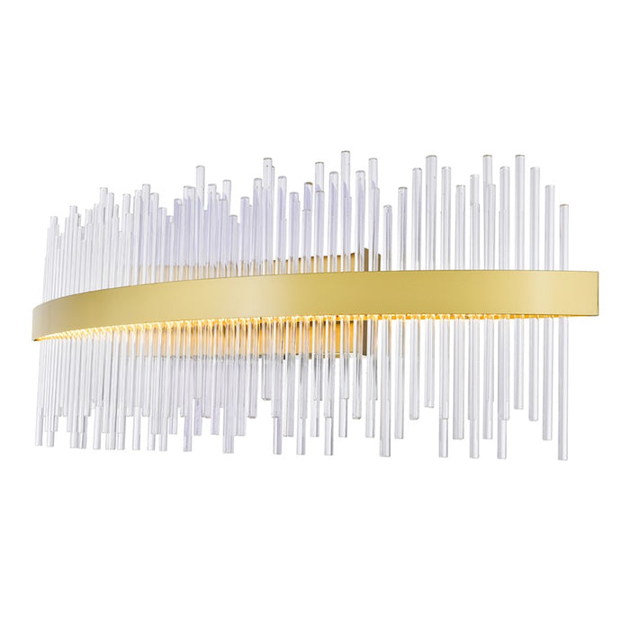 CWI Lighting Genevieve 32" Wall Light, Medallion Gold