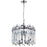 CWI Lighting Henrietta 4 Light Chandelier, Chrome - 1065P16-4-601