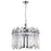 CWI Lighting Henrietta 4 Light Chandelier, Chrome
