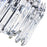 CWI Lighting Henrietta 4 Light Chandelier, Chrome