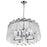 CWI Lighting Henrietta 6 Light Chandelier, Chrome