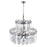 CWI Lighting Henrietta 12 Light Chandelier, Chrome