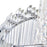 CWI Lighting Henrietta 12 Light Chandelier, Chrome