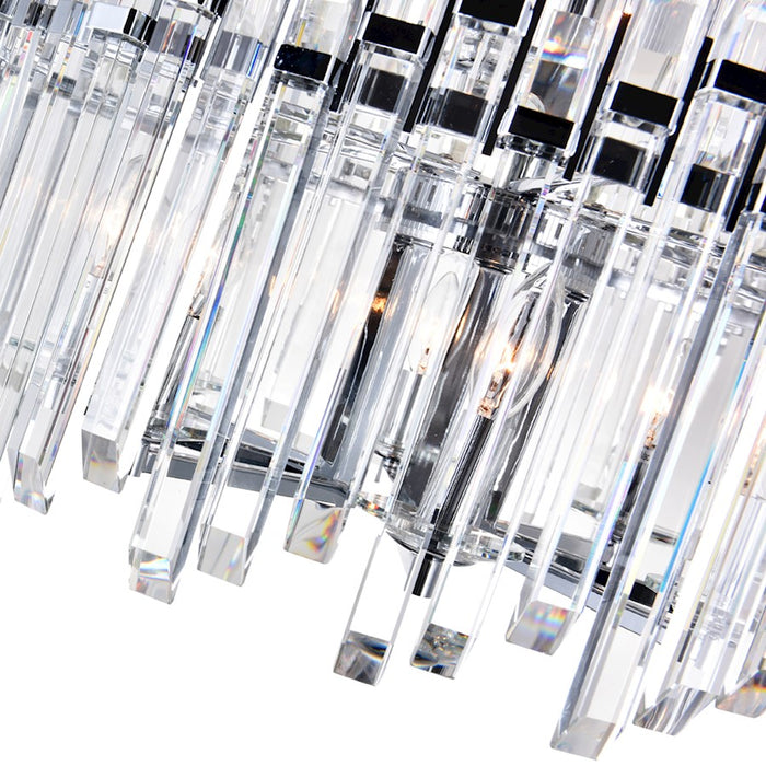 CWI Lighting Henrietta 12 Light Chandelier, Chrome