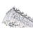 CWI Lighting Henrietta 10 Light Chandelier, Chrome